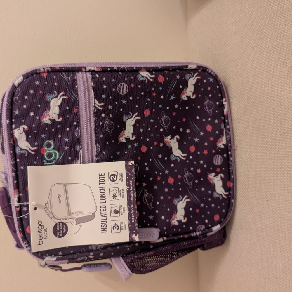 Bentgo Kids Purple Leak-Proof Lunch Box - Picture 3 of 10